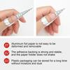 Yousheng 1 pungă/rulă Ghid pentru vârfuri de unghii Autoadeziv Rezistent la praf Rezistent la umiditate Nedeformabil în formă de pește Folie de aluminiu Ghid de extensie a unghiilor Salon de unghii