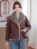 2025 Winter Cotton Coat: Warm, Faux Fur Lightweight Jacket for Middle-Aged and Elderly Women
