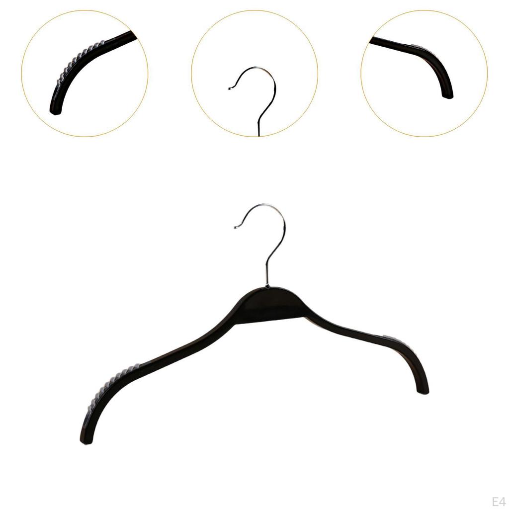 20 Pieces Clothes Hangers 15" Dry Wet for Pants Dress Shirts White