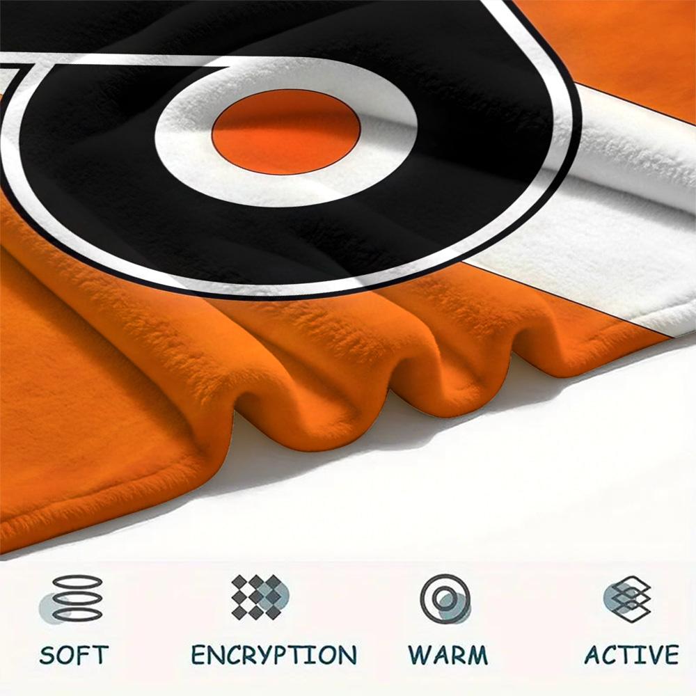 Philadelphia Flyers2 Flannel Blanket, High quality Comfortable for All Seasons, Home Decor, Warmth and Comfort