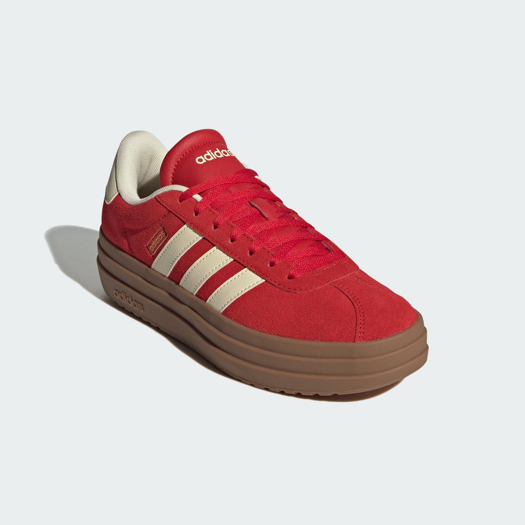 adidas VL Court Bold Niskie Trampki Armii Niemieckiej Damskie Czerwone