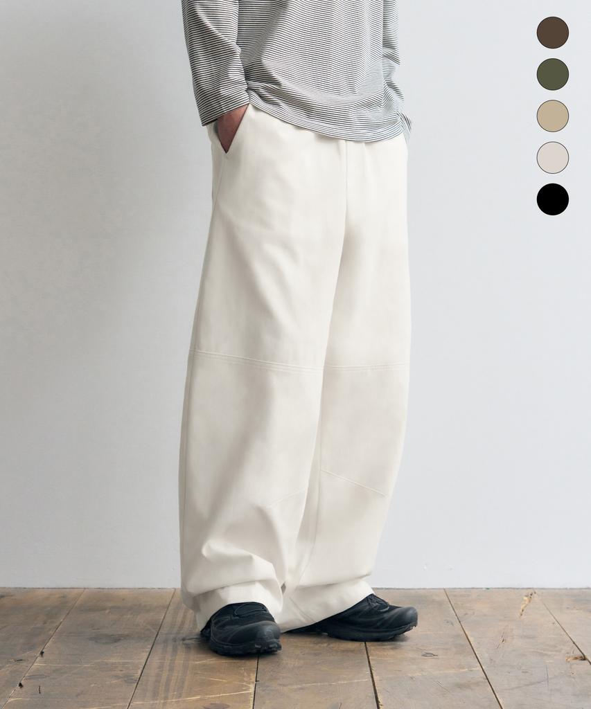 Awodeijeu Flow Wide Elastic Cotton Pants [5 Colors]