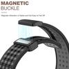 KALEBOL Magnetic Silicone Strap for Apple Watch Series 10 9 8 7 SE 6 5 4 3 2 1 42mm 41mm 40mm 38mm Dual Color Watch Band