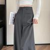 Women's High-Waisted Wide-Leg Linen Pants - Slimming Casual Spring Arrival, Floor-Length Drape.