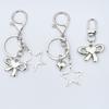 Bowknot/Heart/Star Pendant Pendant Keychain Stylish Keyring for Women Girls Bag Charm Elegant Purse Backpack Accessory