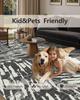 Carpet for Living Room Modern Abstract Washable Rug Sofa Coffee Bedroom Bedside Anti-slip Floor Mat Boho Home Decor Alfombra