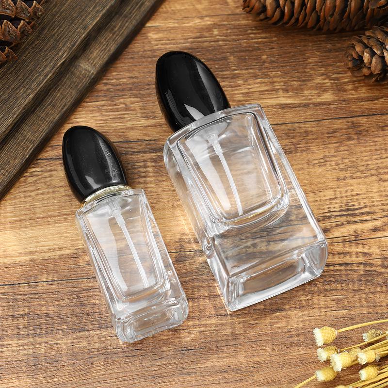15-Hole Transparent Glass Perfume Spray Bottle – Empty Decanting Bottle for Brand Name Perfumes