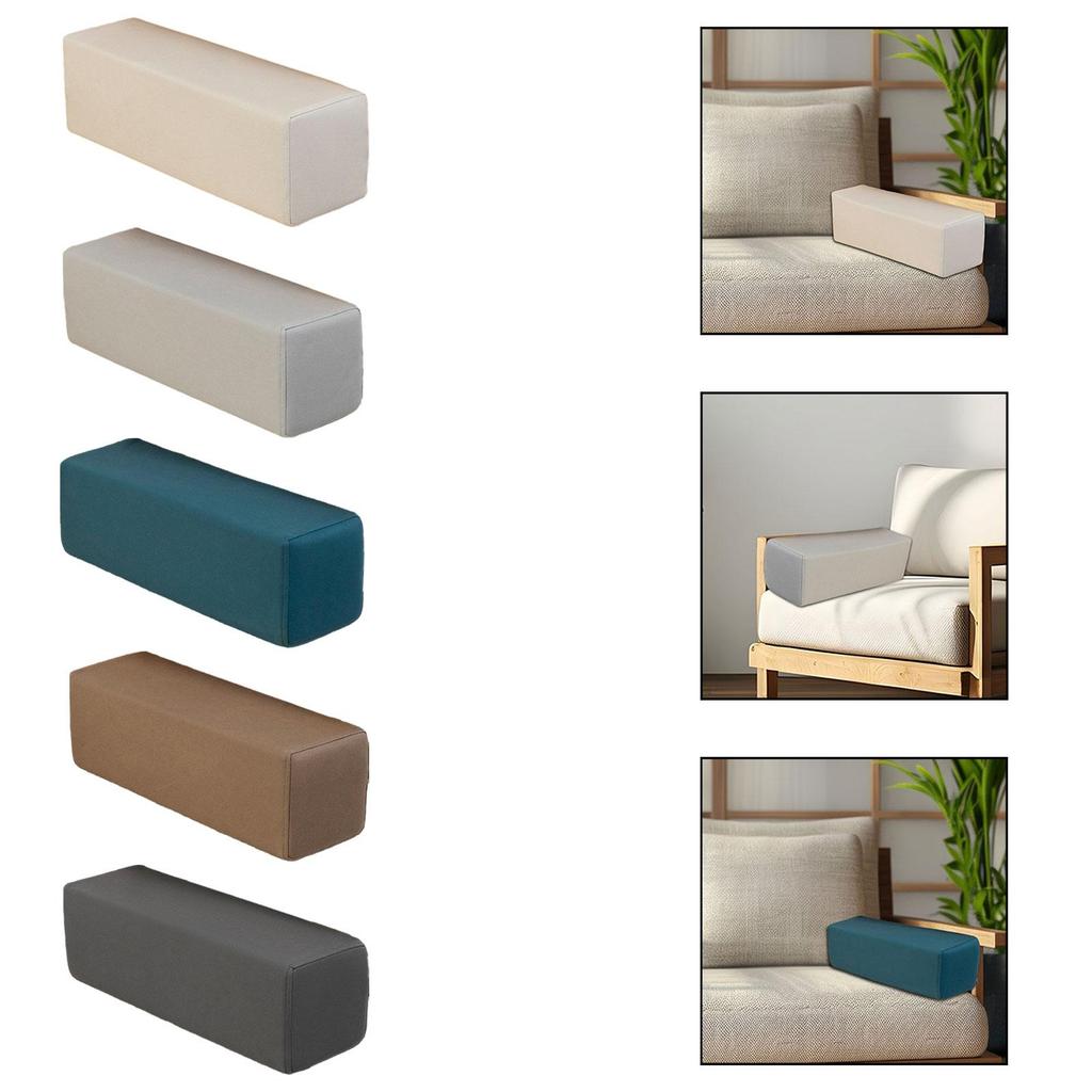 Couch Arm REST Pillow Washable Cushion Cover Armrests for Sofa Home Armchair