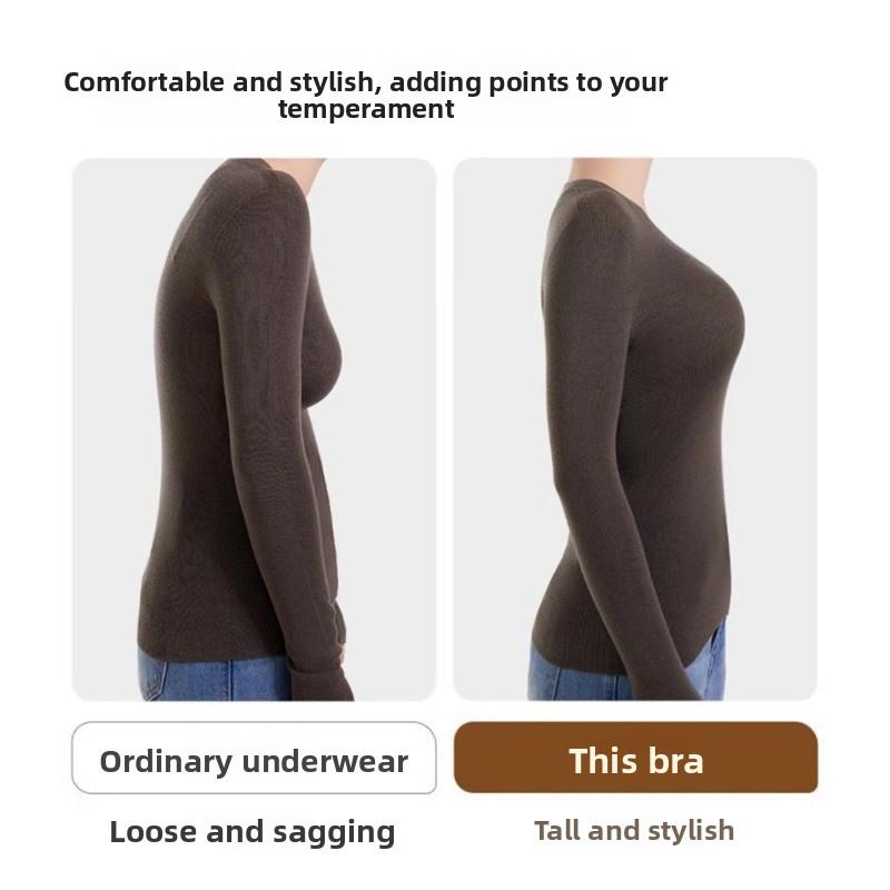 Invisible Posture-correcting Underwear with Front Clasps for Pulling and Gathering To Correct Hunchback. Breathable and Shaping Beauty Back Bra.