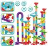 DO-IT-YOURSELF Construction Marble Run Race Track Building Blocks Children 3D Maze Ball Roll Playthings Children Christmas Present 45 / 93 / 113 /
