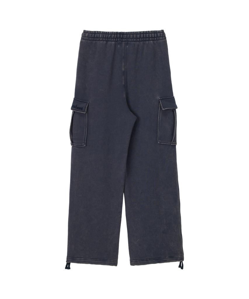 NOHANT Washed Cargo Sweat Pants Navy