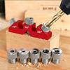 30/45/90° Drill Guide Jig Multi-functional Drilling Guide Fixture Pocket Hole Jig  For Woodworkers