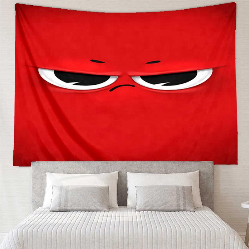 Larva Tapestry for Bedroom Aesthetic Classroom Tapestries Wall Hanging for Living Room Dorm Office,Ideal Creative Gift