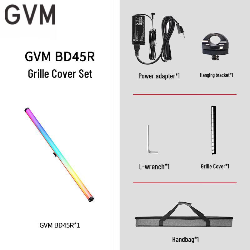GVM BD45R RGB LED Video Light Stick