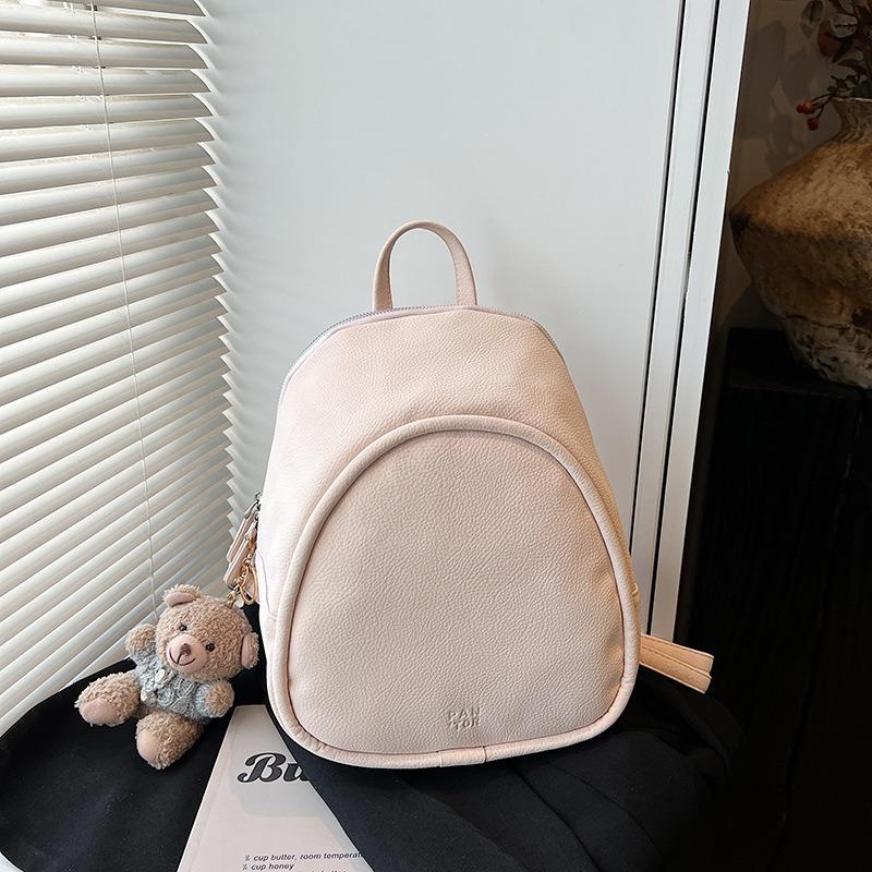 Niche Design Student Bag Women's New Fashion Popular Small Backpack Versatile Simple Backpack