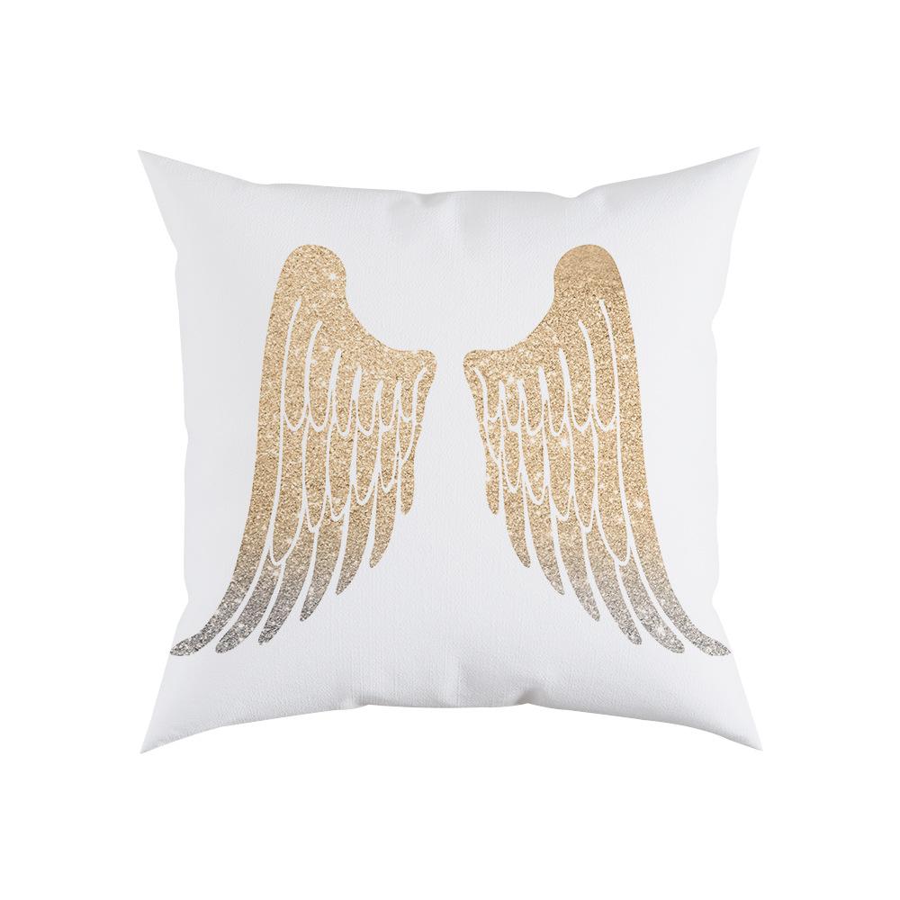 New Product Pillow Ins Nordic Style Double-sided Solid Color Plush Pillow Cover Sofa Cushion Cover