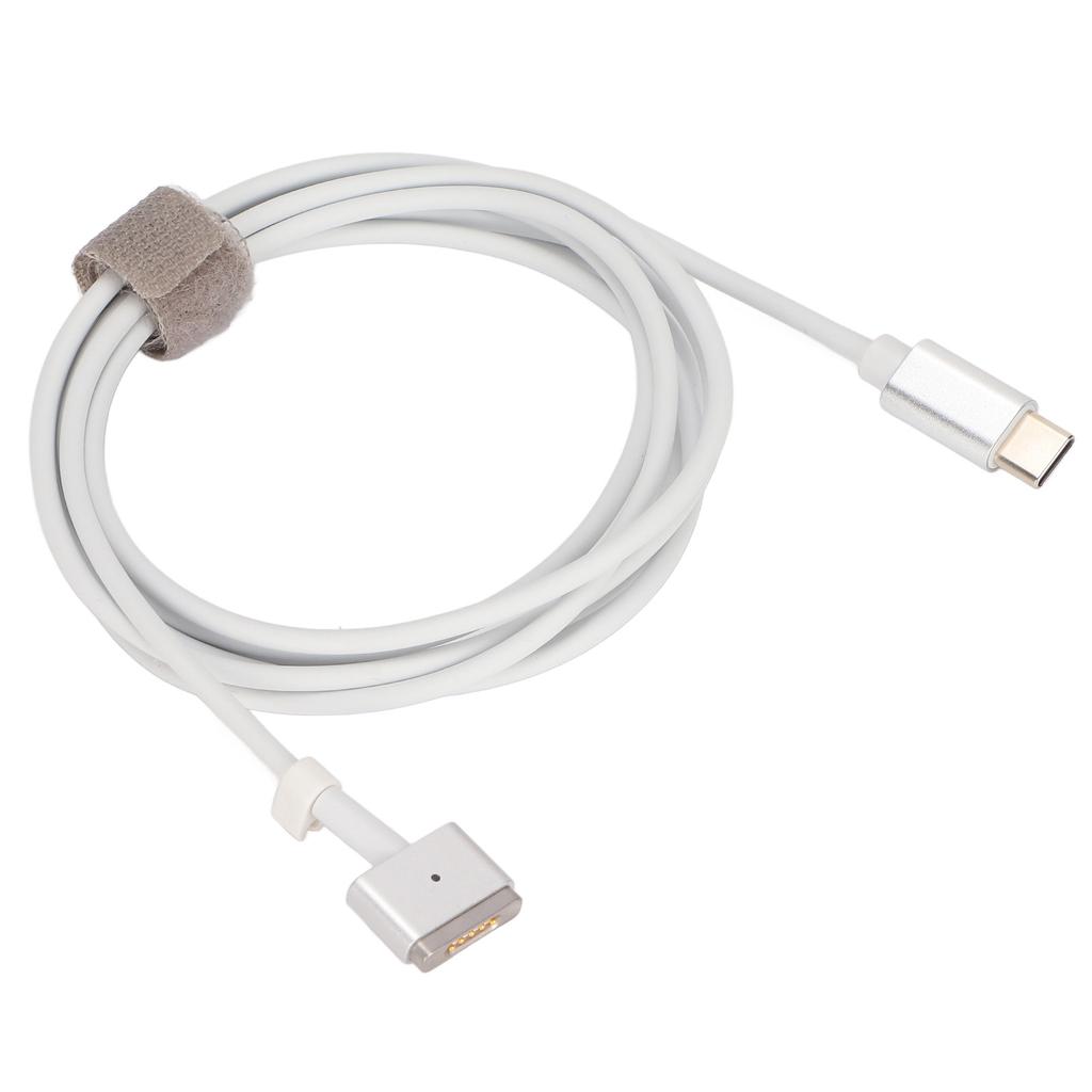Type C To Magnetic T for Macbook Type C Male To for Magsafe 2 45W PD Fast Charge PVC Charging