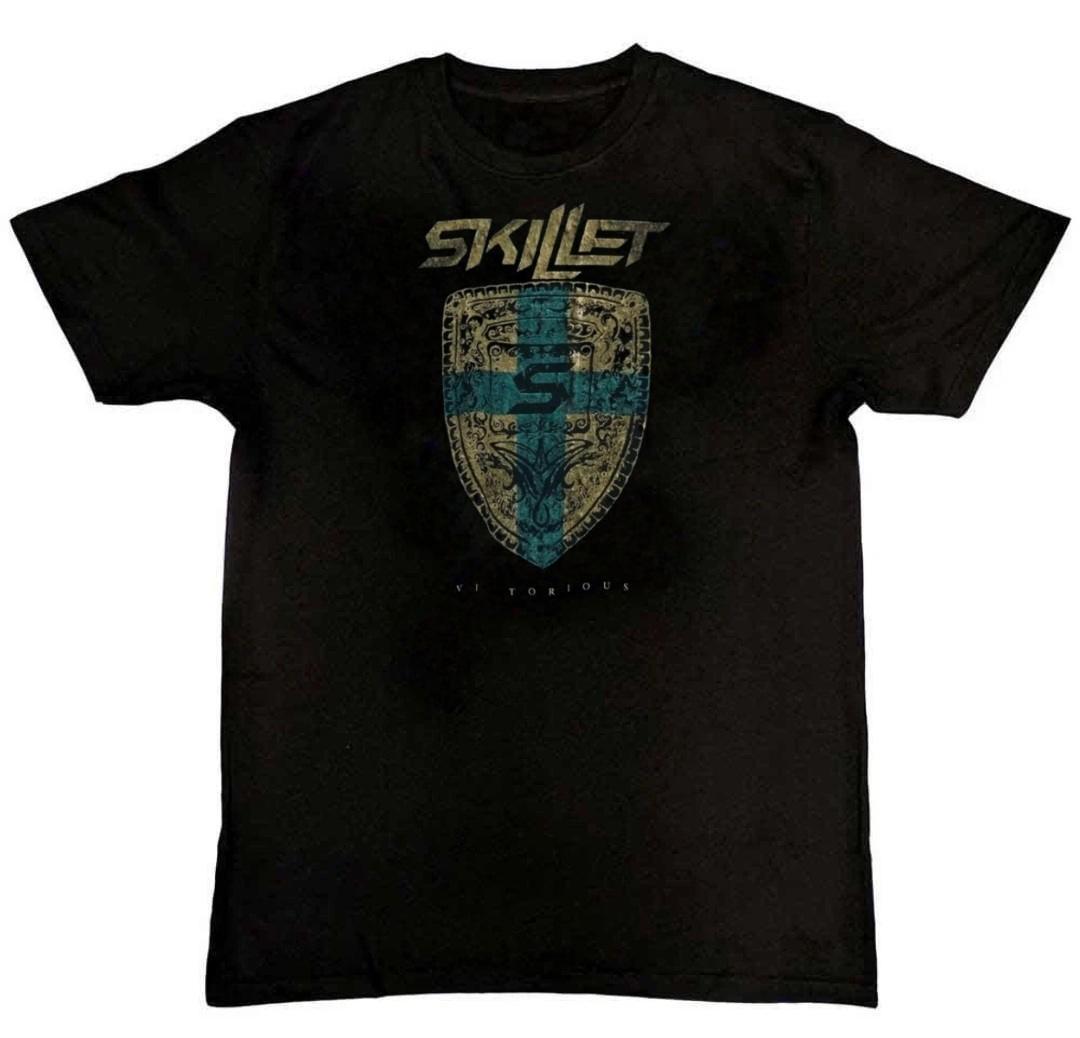 Skillet Band Victorious Album Graphic Print T-Shirt L
