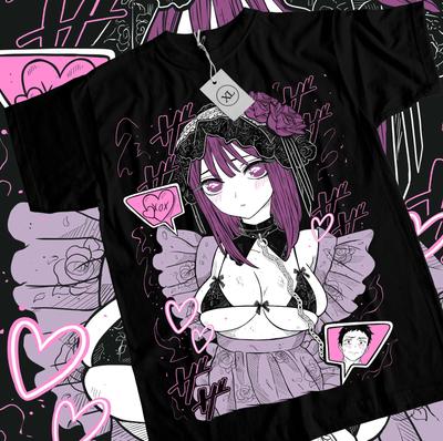 Tričko Marin Kitagawa My Dress Up Darling Pre fanúšikov anime Čierne tričko Všetky veľkosti