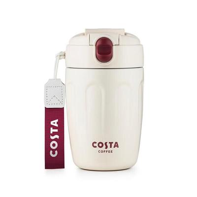 Tazza da Caffè COSTA 400ml in Acciaio Inossidabile a Doppia Bevanda