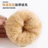 Winter Fashion Warm Men's Gloves Fleece Thickened Wool Knitted Cycling Windproof and Cold-proof Gloves