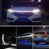 Universal Car Hood Daytime Running Light Strip Waterproof Flexible LED Auto Decorative Atmosphere Lamp Ambient Backlight Car Styling Accessories