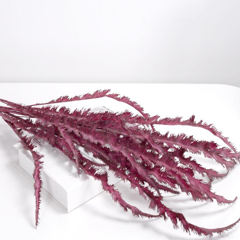 Grass Miscanthus Artificial Used For Home And Wedding Flower Arrangement Decor