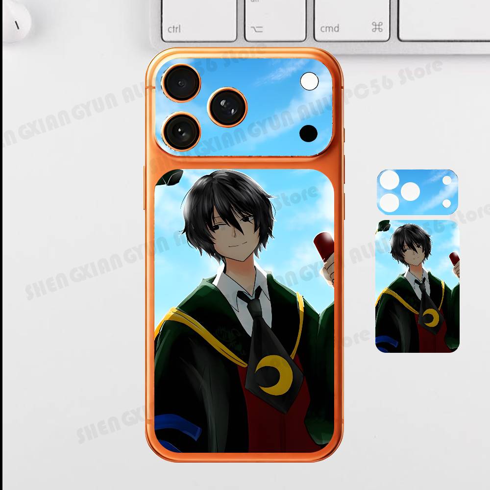 

K-Korosensei N-Nagisa K-Karma For Iphone 17 Pro ProMax Back Protective Decorative Sticker Back Cover iPhone17promax