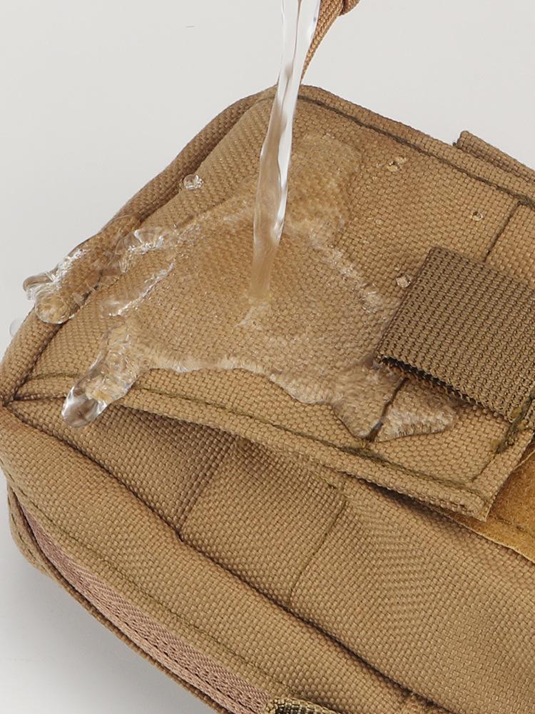 Outdoor Tactical Molle Waist Pack: Multifunctional First Aid & Phone Pouch