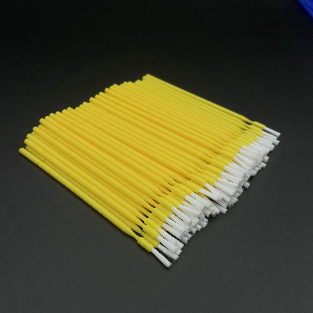 

100pcs Dental Long Disposable Micro Applicators Brushes Dental Brush Dental Consumable Material жёлтый