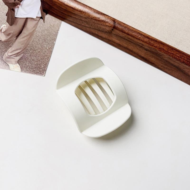 Flat Round Hair ClipsLarge Hairpin At The Back of The Head High-end Semi-tied Shark Clip Hair Accessory
