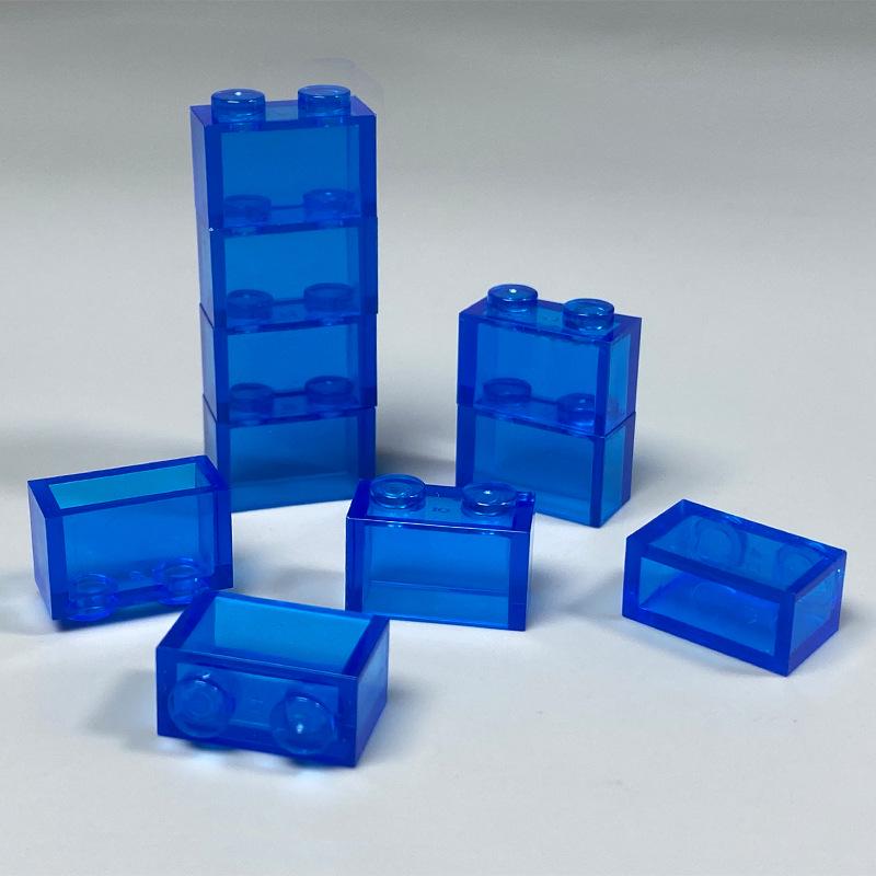 Small Particle Building Blocks: 1x2 High-Hole Brick 3004 - Basic Wall Brick Toy Accessories