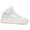 Anta Thick Sole Non-Slip Wear-Resistant High-Top Skate Shoes Women Sneakers White Green 922238011-4