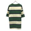 Champion Border Pattern Logo Embroidery Five-quarter sleeve Short sleeve T-shirt Men's Used
