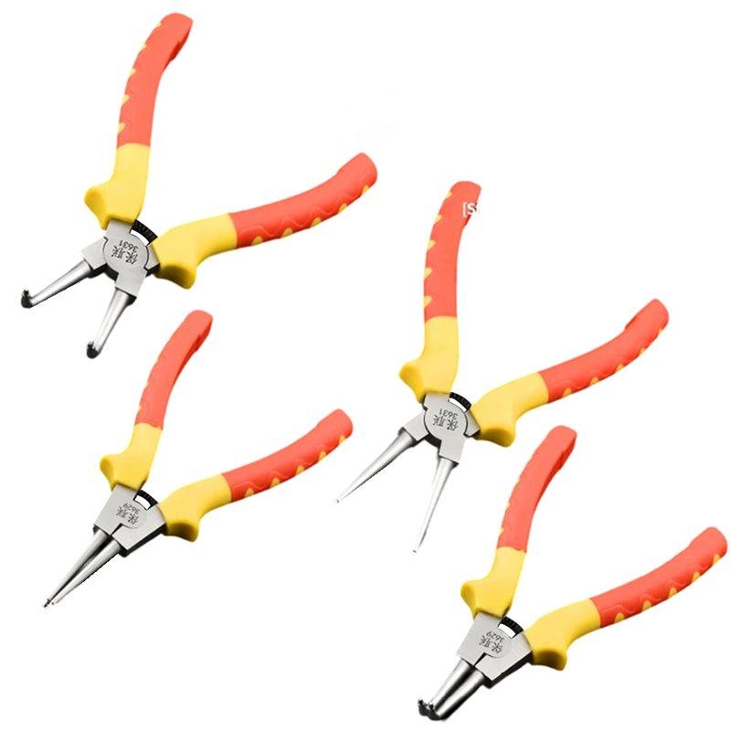 ABBP-BAOLIAN Circlip Pliers Multifunctional Expansion Pliers Retaining Ring Pliers Hand Tool Professional