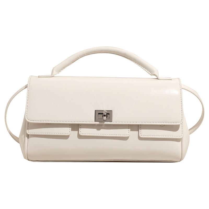 

Fashionable Single Women Shoulder Crossbody Bag Solid Color Handbag Casual Gift