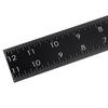 Metal L-Square Shape Ruler Curve Sewing Measure Professional Framing Square Ruler Black for Carpenter Tailor DIY Sewing
