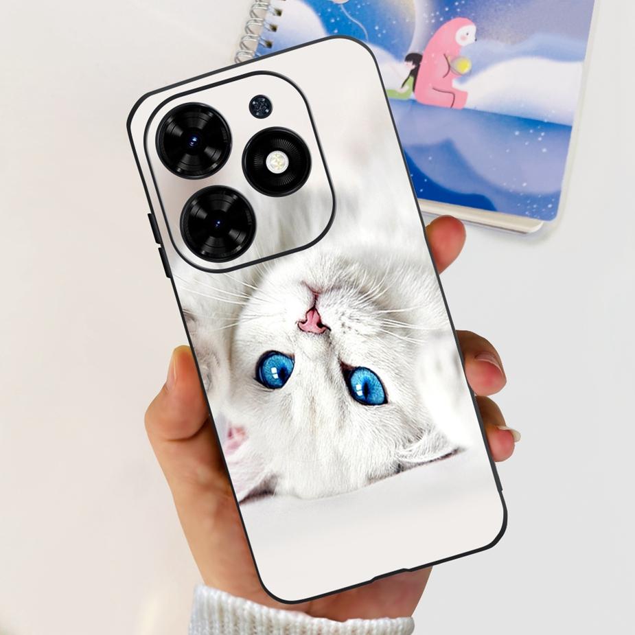 For Infinix Smart 8 Case X6525 Luxury Popular Painted Cover Matte Phone Case For Infinix Smart 8 Smart8 Soft Fundas 6.6'' Bumper