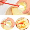 3Pcs/Set Multiple Sizes Silicone Spatula Tool Heat Resistant Mini Jam Spatula  Cooking Baking