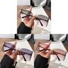 Vintage Frameless Curved Sunglasses With Letter Decor For Summer Outings And Fashion Wear