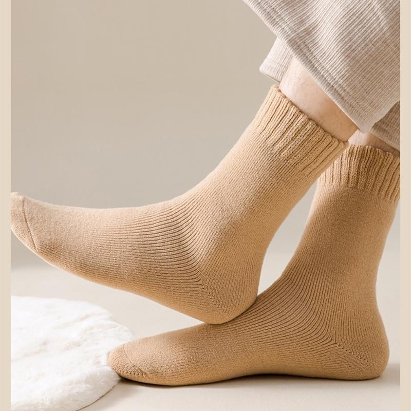 Winter Warm Thermal Socks for Men Women Cold Weather Insulated Socks Heated Socks Thick Snow Socks 1 Pair