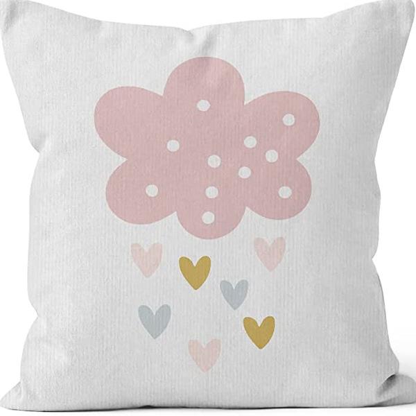 Moderne minimalistisk INS regnbue putetrekk friskt trykt lin putetrekk stue sofa