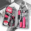 Manual Toolbox Hex Screwdriver Pliers Repair DIY Combo Hand Tool Kit