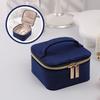 Minimalist Leather Jewelry Organizer With Multiple Compartments For Travel And Gift Giving