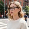 New Men's And Women's Matching Retro Stylish Anti-blue Light Glasses For Versatile Use3090