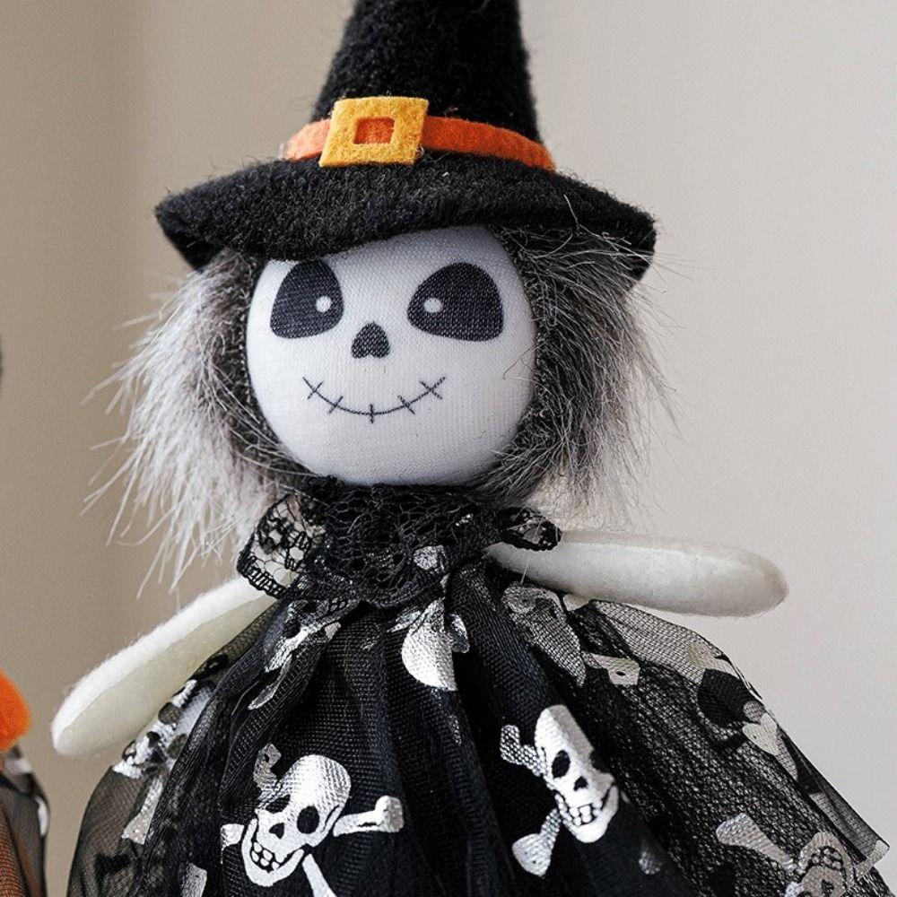 Ghost Witch Drop Ornament Multicolor Hang Decorative Dolls Halloween Hanging Decoration  Gift