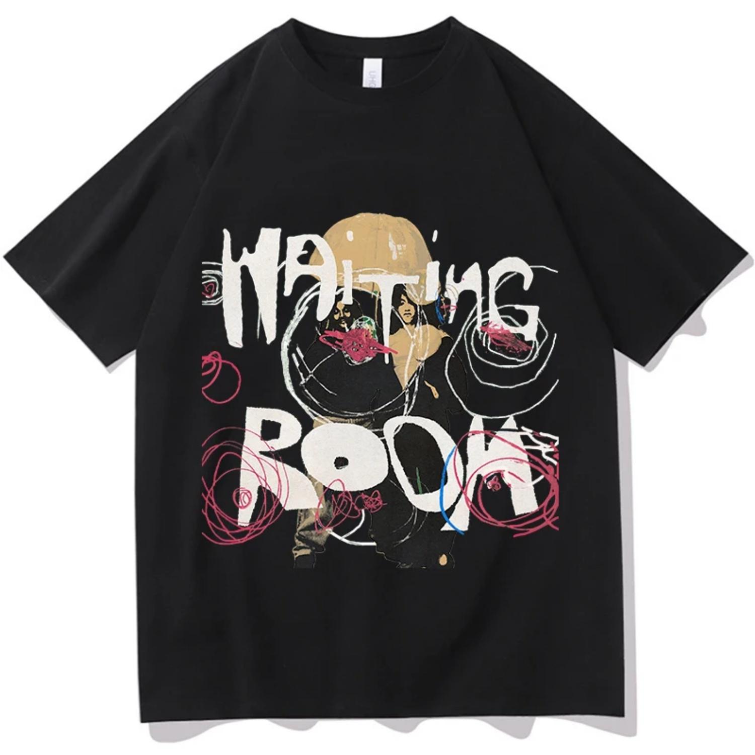 

Jenevieve Jd Ward Waiting Room T-shirts Men Women Summer Cotton Clothing Casual Fashion Round Neck Short Sleeved Tee Streetwear S разноцветный