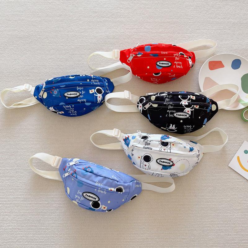 Astronaut Child Printed Crossbody Bag Outdoor Leisure Fashionable Bag Shoulder