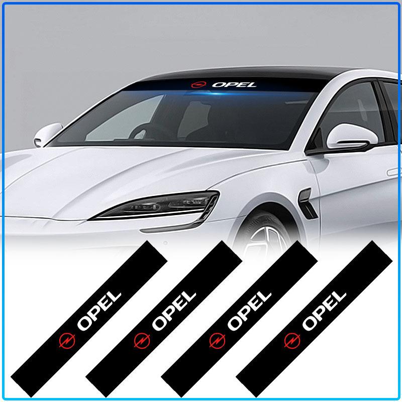 Car Front Windshield Stickers Front and Rear Decorative Decals Sticker For Opel Astra C G H Insignia J K Zafira B Corsa Vectra C Corsa C