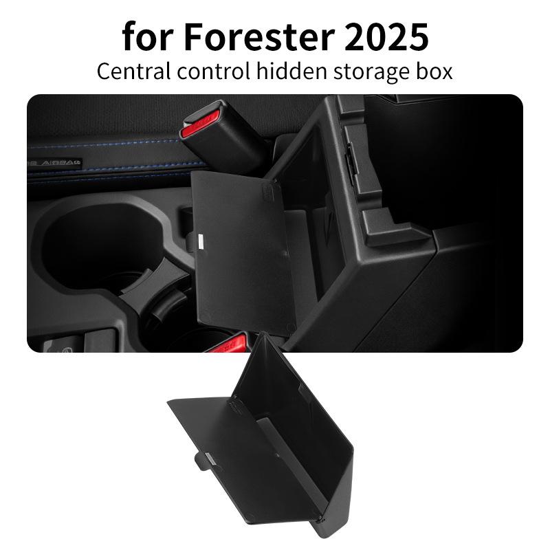 Suitable for 25 Forester armrest box hidden storage box car storage box car interior storage box supplies